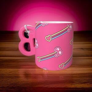 Pink barbie mug..